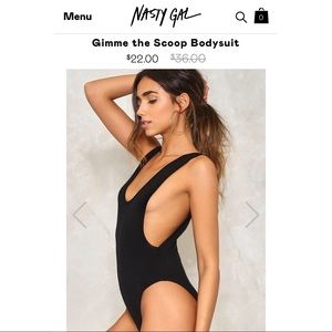 Black bodysuit